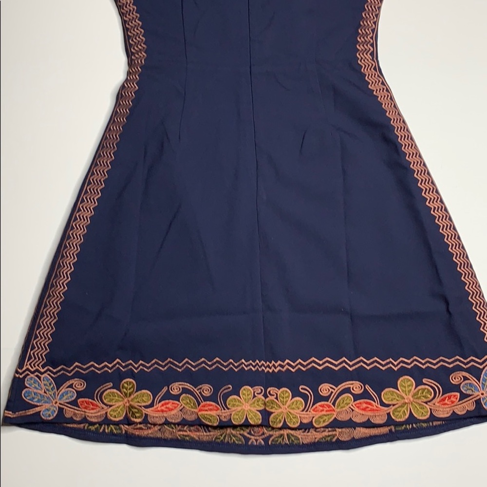 Foxiedox embroidered Hadiya fit and flare dress - Picture 13 of 14